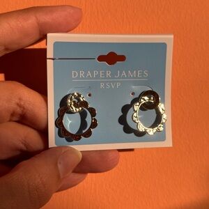 Draper James scallop earrings